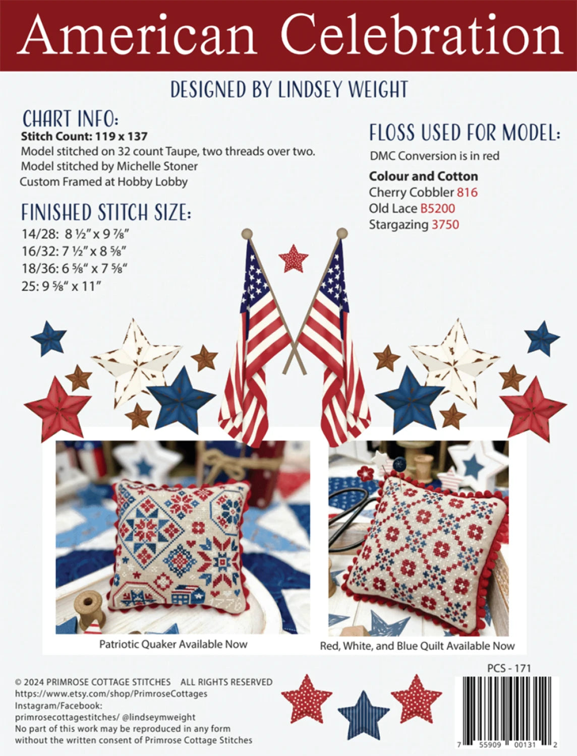 American Celebration - Primrose Cottage
