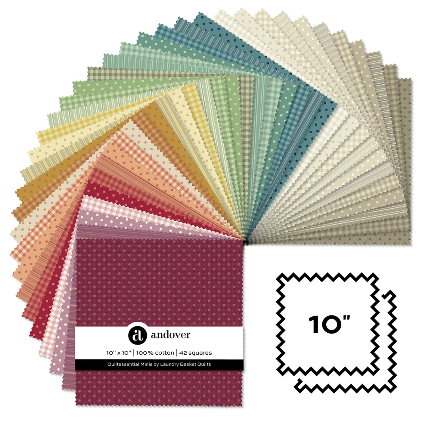 Quintessential Minis 10" square layer cake