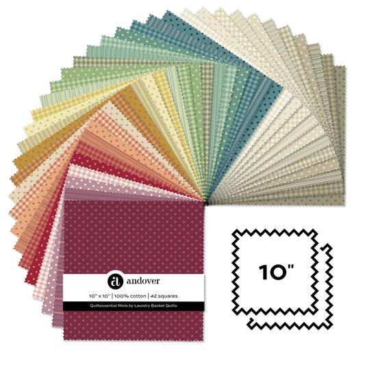 Quintessential Minis 10" square layer cake