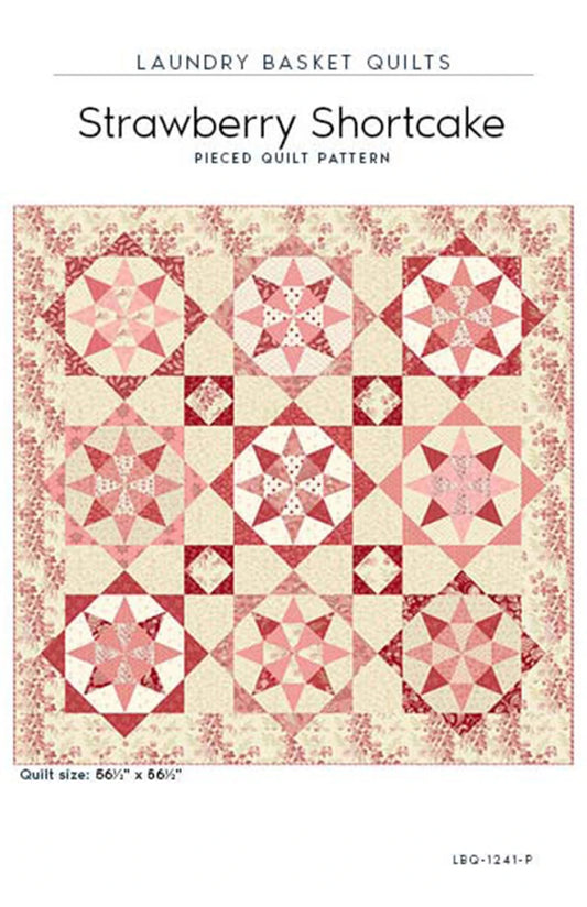 Strawberry Shortcake pieced quilt pattern